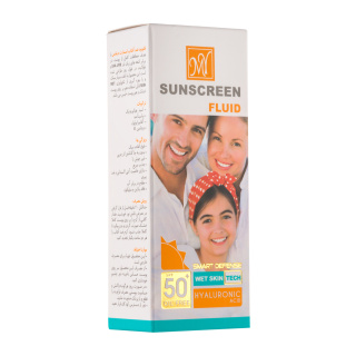 ضد آفتاب فلوئید مدل هیالورونیک اسید SPF50 حجم 50 میلی لیتر مای - 06