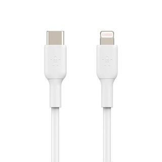کابل شارژ سریع USB-C به لایتنینگ بلکین مدل CAA003bt1MWH طول 1 متر