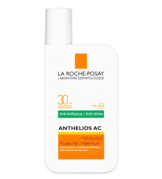 ضد آفتاب لاروش پوزای پوست چرب ﻓﻠﻮﺋﯿﺪی SPF30 آﻧﺘﯽ ﺷﺎﯾﻦ