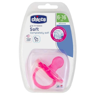 پستانک ارتودنسی چیکو مدل Silicone Physio Soft Soother - 01