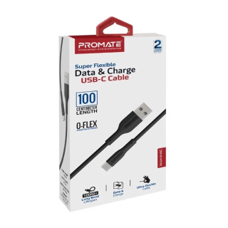 کابل USB-A به USB-C پرومیت مدل XCORD-AC - 01