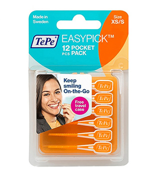 مسواک بین دندانی مدل EasyPick سایز XS/S بسته 12 عددی ته په