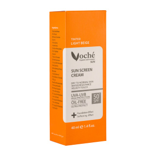 کرم ضد آفتاب رنگی وچه با SPF50 مناسب پوست خشک و معمولی حجم 40 میلی لیتر - 02