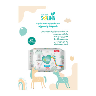 دستمال مرطوب کودک مدل Premium Quality بسته 27عددی سون کوئین - 03
