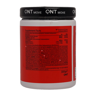 پودر با Pre Workout با طعم میوه های قرمز وزن 300 گرم کیو ان تی - 01