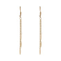 گوشواره طلا 18 عیار زنانه مدل ME1182