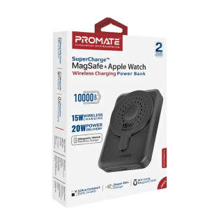 پاور بانک مدل POWERMAG-DUO ظرفیت 10000 میلی آمپر پرومیت - 01