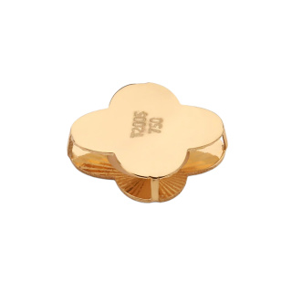 آویز گردنبند طلا 18 عیار زنانه طرح گل ونکلیف کد MM2233 مهر گالری - 02