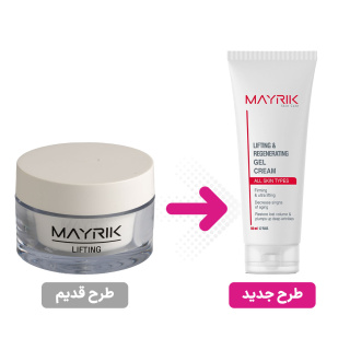 کرم ژل لیفتینگ و جوان کننده مناسب انواع پوست حجم 50 میلی لیتر میریک - 01