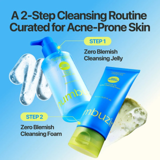 فوم شوینده و شفاف کننده صورت مدل Zero Blemish حاوی 2٪ گوگرد مناسب پوست مستعد جوش حجم 150 میلی لیتر نامبوزین - 02
