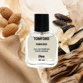 عطر جیبی مردانه مدل Tomford Fabulous حجم 30 میلی لیتر پینک ویژوال - 01