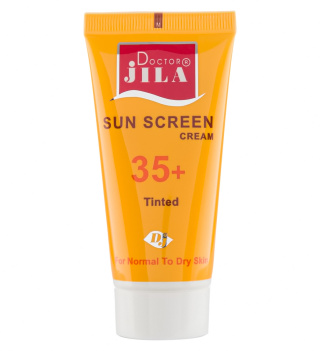 کرم ضد آفتاب رنگی دکتر ژیلا با SPF35 مناسب پوست نرمال و خشک حجم 50 میلی لیتر
