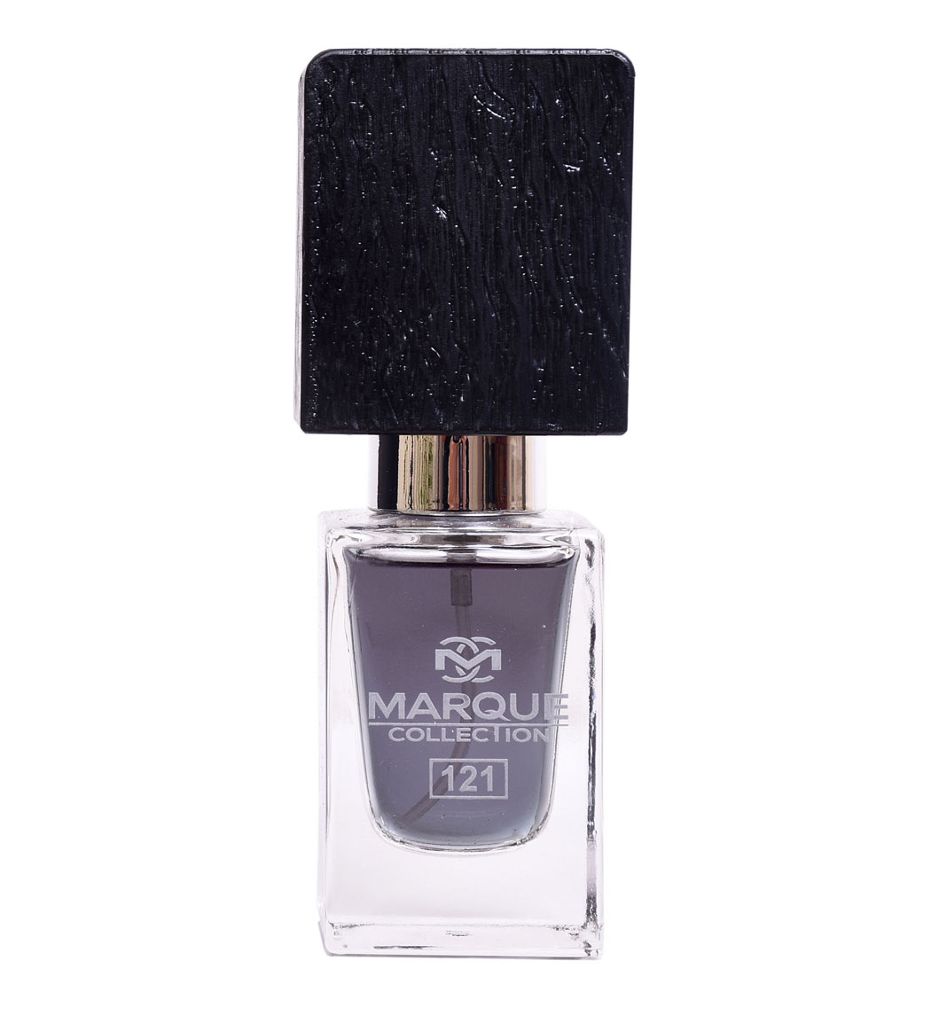 عطر جیبی مردانه مارکو کالکشن مدل Nasomatto Black Afgano کد 121 حجم 25 میلی لیتر نمای ۲