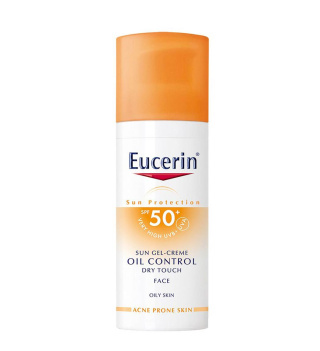 ژل کرم ضد آفتاب اوسرین دارای SPF50 مناسب پوست چرب حجم 50 میلی لیتر