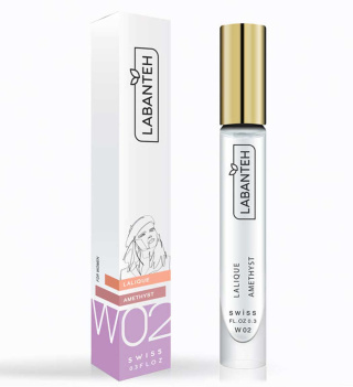 عطر جیبی شماره 02 آمتیست لالیک زنانه لابانته - 01