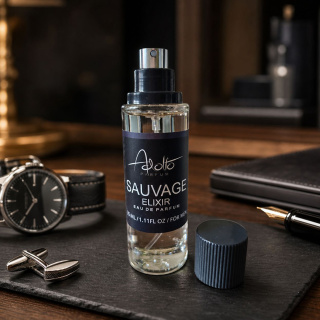 عطرجیبی مردانه مدل Savage Elixir حجم 35 میلی لیتر آدولفو - 03