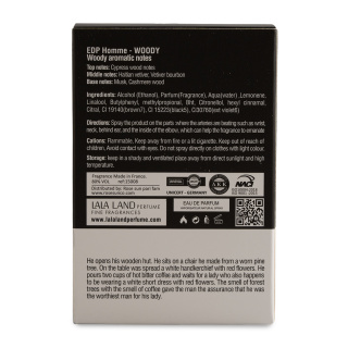 عطر جیبی مردانه لالالند مدل Woody حجم 30 میلی لیتر - 04