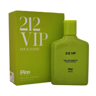 ادوپرفیوم زنانه مدل 212 Vip حجم 100 میلی لیتر پینک ویژوال - 01