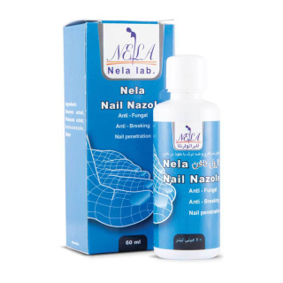 محلول ضد قارچ و ضد شکنندگی ناخن مدل Nail Nazole حجم 60 میلی لیتر لابراتوار نلا - 01