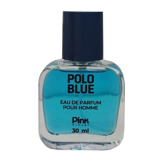 عطر جیبی مردانه مدل Polo Blue حجم 30 میلی لیتر پینک ویژوال
