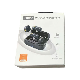 میکروفن یقه ای بی سیم مدل SX27 با درگاه اتصال تایپ سی متفرقه - 04