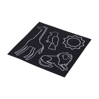 پک نقاشی اسکرچ کد 537-5 بسته 4 عددی متفرقه - 05