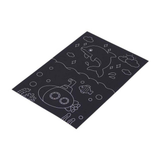 پک نقاشی اسکرچ کد 537-5 بسته 4 عددی متفرقه - 07
