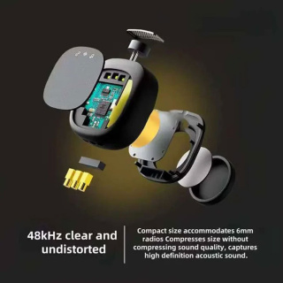 میکروفن یقه ای بی سیم مدل SX27 با درگاه اتصال تایپ سی متفرقه - 08