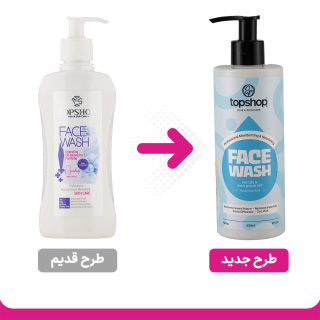 فیس واش مناسب پوست چرب و جوشدار حاوی عصاره مریم گلی حجم 300 میلی لیتر تاپ شاپ - 01