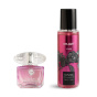 عطر جیبی زنانه مدل Versace Bright Crystal به همراه بادی اسپلش زنانه مدل Delight