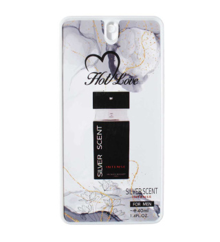 عطر جیبی مردانه مدل Bogart Silver Scent حجم 40میل هات لاو