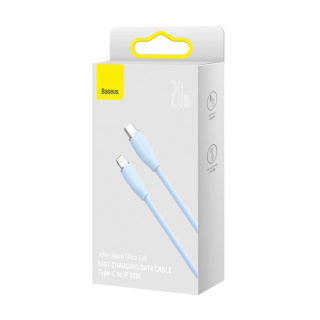 کابل شارژ سریع USB-C به لایتنینگ بیسوس مدل CAGD020103 - 01