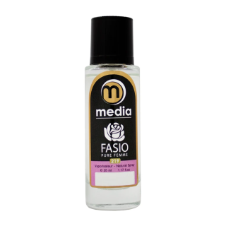 عطر جیبی زنانه مدیا مدل Fasio حجم 35 میلی لیتر