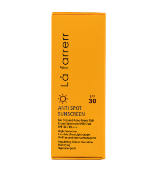 ضد آفتاب و ضد لک SPF 30 بدون رنگ پوست چرب و آکنه دار لافارر - 04