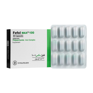 کپسول ففول مکس 100 بسته 30 عددی اینترافارم