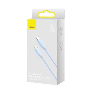 کابل شارژ سریع USB-C به لایتنینگ بیسوس مدل CAGD020003 - 01