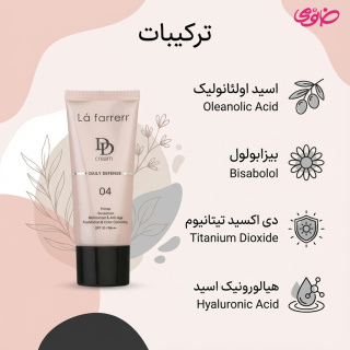 دی دی کرم لافارر مدل Daily Defense حجم 33 میلی لیتر - 03