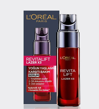 سرم ضد چروک و ضد پیری مدل REVITALIFT LAZER X3 حجم 30 میل لورال - 02