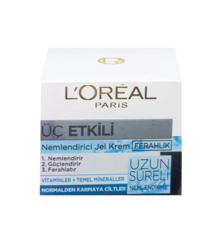 ژل کرم آبرسان مدل Triple Active مناسب انوع پوست حجم 50 میل لورال