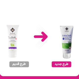 کرم مرطوب کننده تیوپی حاوی عصاره آلوئه ورا 75میل آدرا - 01