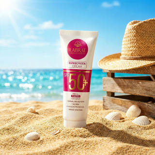 کرم ضد آفتاب رنگی ایلابرت با SPF50 مناسب پوست چرب و نرمال حجم 40 میلی لیتر - 05