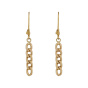 گوشواره طلا 18 عیار زنانه مدل ME1181