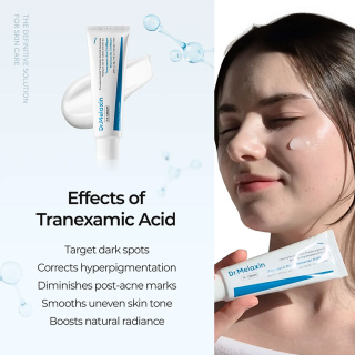 کرم مدل TX حاوی اسید ترانگزامیک و نیاسینامید وزن 50 گرم دکتر ملاکسین - 06