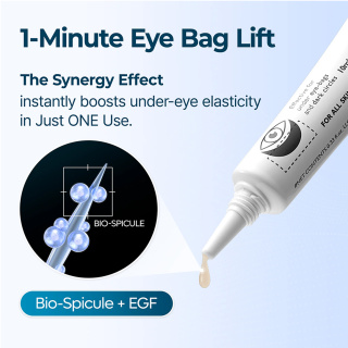 کرم کاهش دهنده پف و برجستگی دور چشم با تکنولوژی Bio-Spicule +EGF حجم 10 میلی لیتر دکتر ملاکسین - 03