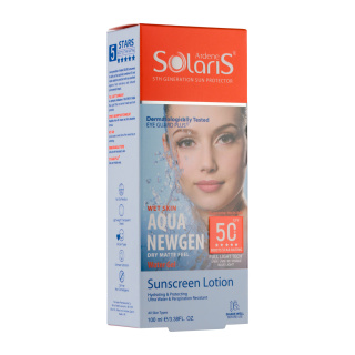 لوسیون ضد آفتاب مدل آکوا نیوژن +SPF50 مناسب انواع پوست حجم 100 میلی لیتر آردن - 03