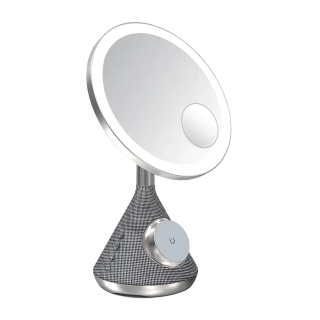 آینه و اسپیکر چندکاره پرودو مدل LED MAKEUP MIRROR LFST084