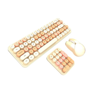 ماوس و کیبورد بی سیم مافی مدل Bean Max - 01
