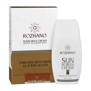 ضد آفتاب فلوئیدی ضد لک با spf 50 حجم 50 میلی لیتر روژانو