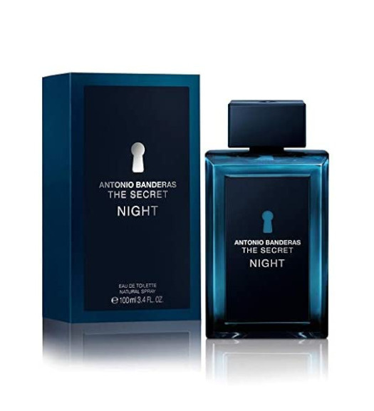 ادو تویلت مردانه مدل The Secret Night حجم 100 میل آنتونیو باندراس نمای ۲