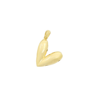 آویز گردنبند طلا 18 عیار زنانه مدل MM2160 طرح قلب بادکنکی